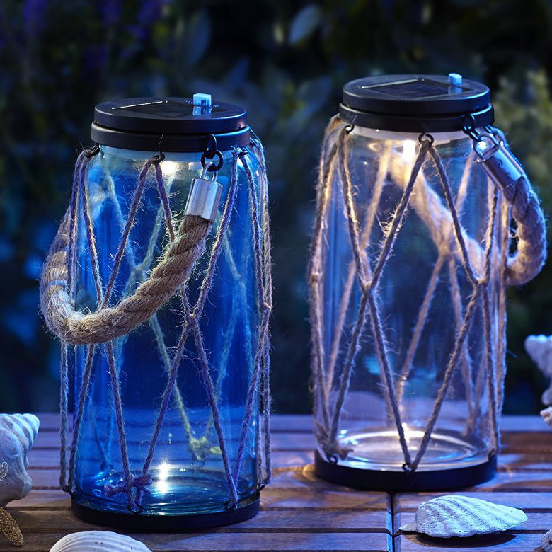 Moonrays Rope 1Light LED Outdoor Hanging Lantern & Reviews Wayfair